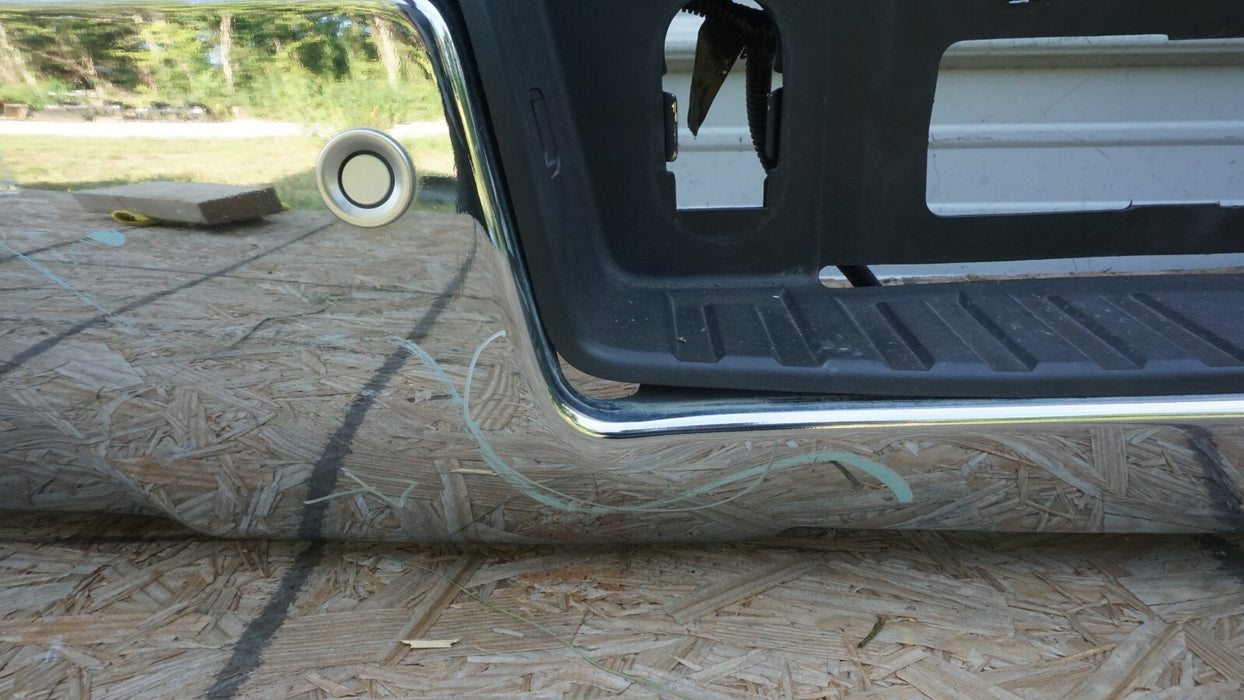 2014-2018 CHEVROLET SILVERADO REAR BUMPER PLASTIC COVER SHELL PANEL FACTORY OEM