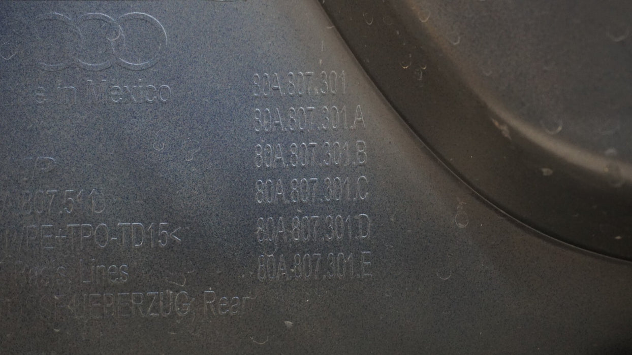 2018-2020 AUDI Q5 REAR BUMPER COVER 80A807301 OEM 18 19 20