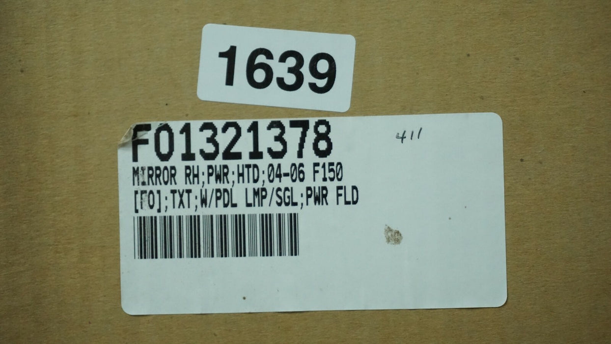 2004-2006 FORD F-150 FRONT RIGHT PASSENGER SIDE REAR VIEW MIRROR AFTERMARKET