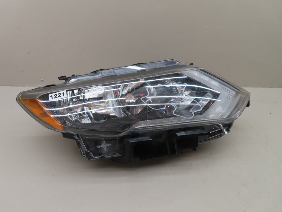 2017 - 2019 NISSAN ROGUE FRONT RIGHT PASSENGER SIDE HEADLIGHT HALOGEN W/LED OEM