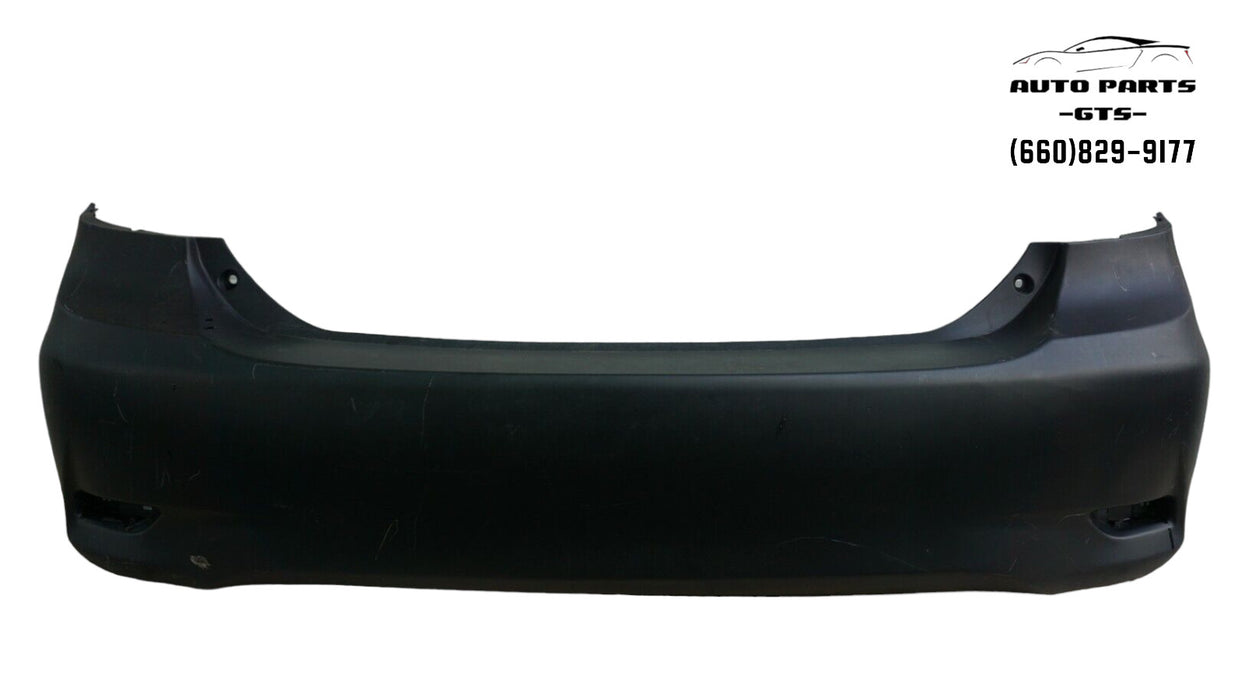 2011-2013 TOYOTA COROLLA REAR BUMPER COVER PANEL PLASTIC  AFTERMARKET 11 12 13
