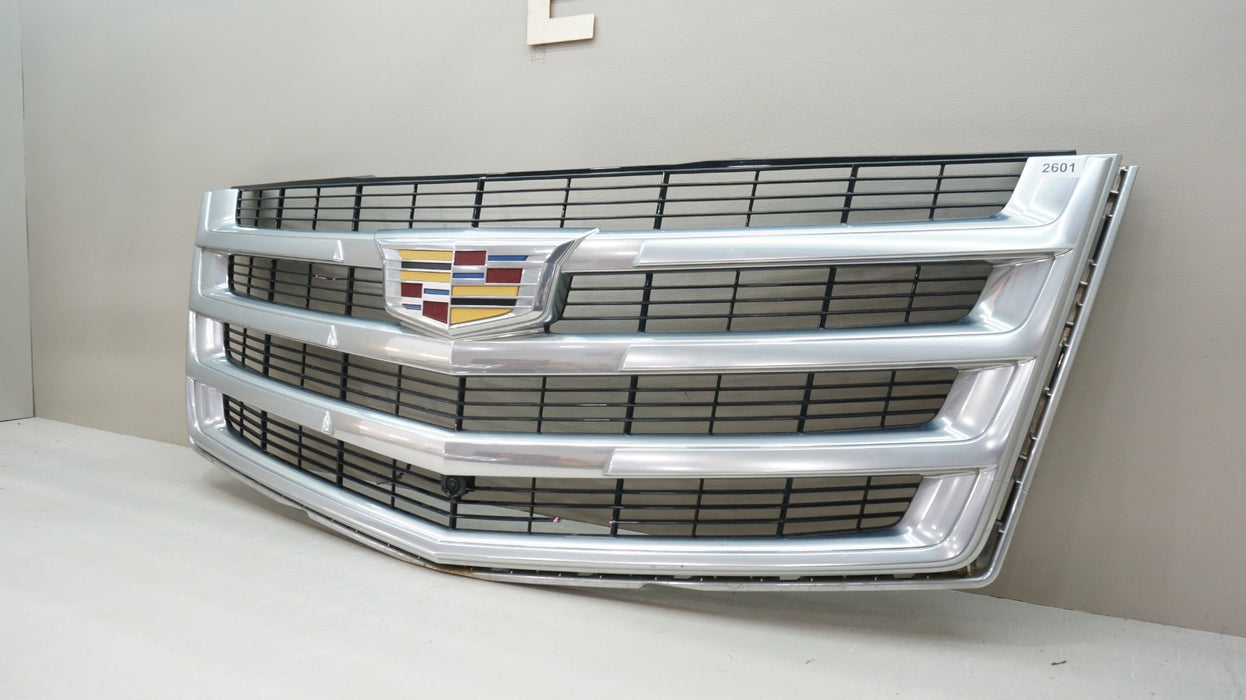 2015-2020 CADILLAC ESCALADE FRONT BUMPER RADIATOR GRILLE W/ CAMERA OEM 23329115
