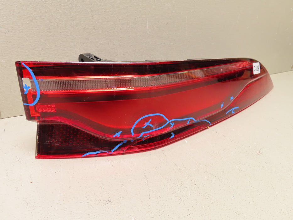 21 22 JAGUAR F-PACE RH PASSENGER RIGHT SIDE OUTTER LED TAILLIGHT ORIGINAL OEM