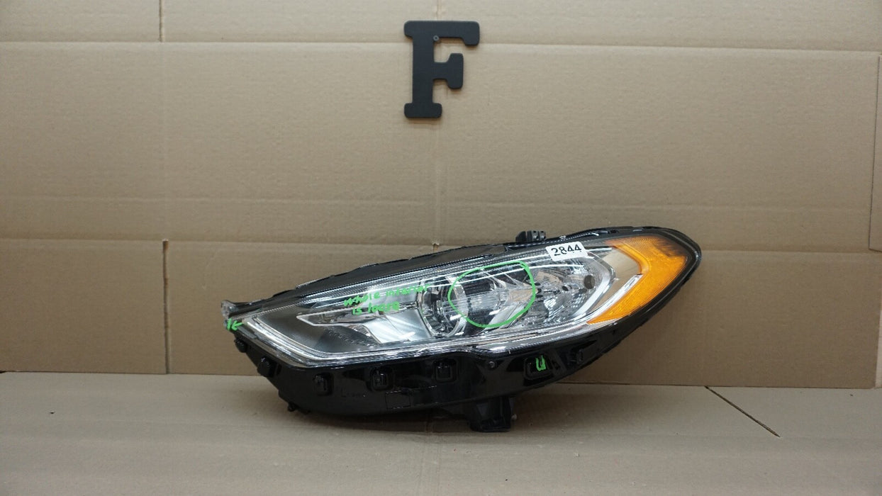 2013-2016 FORD FUSION FRONT LEFT DRIVER SIDE HEADLIGHT OEM 13 14 15 16