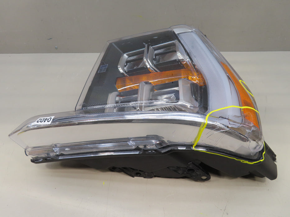 2021-2023 FORD F-150 FRONT RIGHT PASSENGER HEADLIGHT QUAD LED OEM NL34-13E014-AD