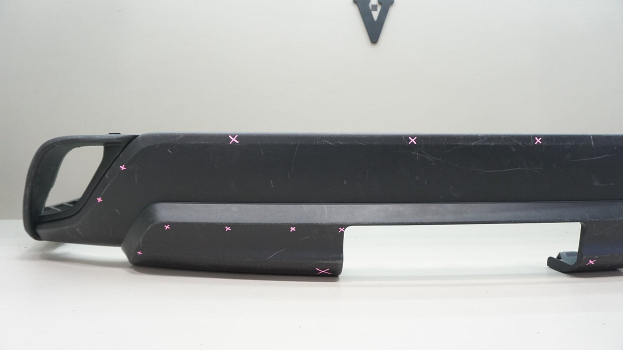 2020-2021 TOYOTA HIGHLANDER REAR LOWER BUMPER COVER VALANCE OEM 52129-0E110