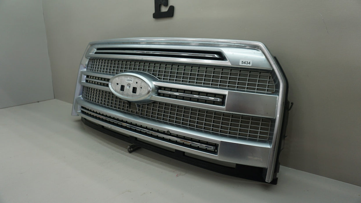 2015-2017 FORD F-150 PLATINUM FRONT BUMPER RADIATOR GRILL GRILLE OEM 15 16 17