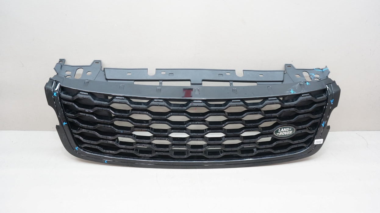 2018-2022 RANGE ROVER VELAR ATLAS FRONT BUMPER RADIATOR GRILLE OEM J8A2-8C436