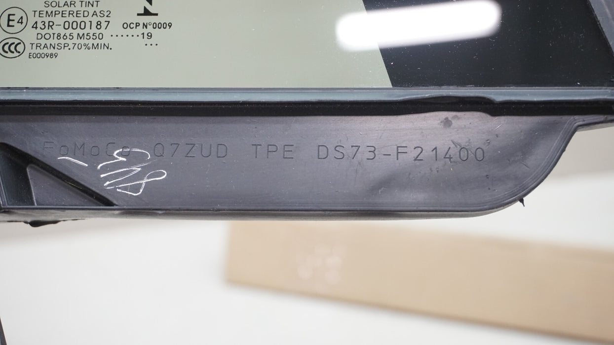 2013-2020 FORD FUSION FRONT RIGHT DOOR WINDOW VENT GLASS OEM DS73-F21400