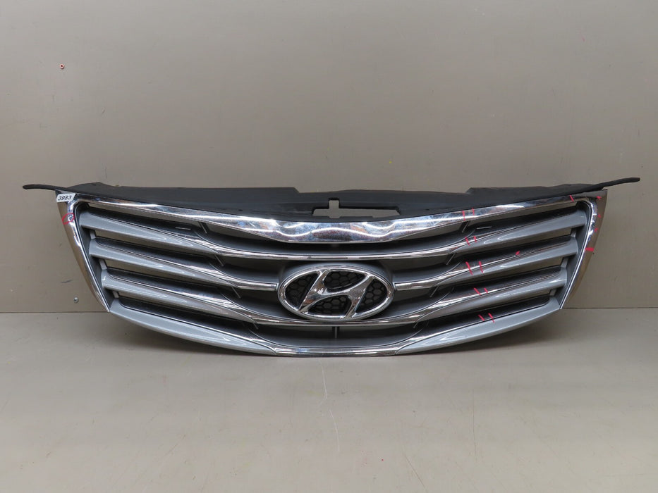 2012-2014 HYUNDAI AZERA FRONT UPPER BUMPER GRILLE W/ EMBLEM OEM 86350-3V000
