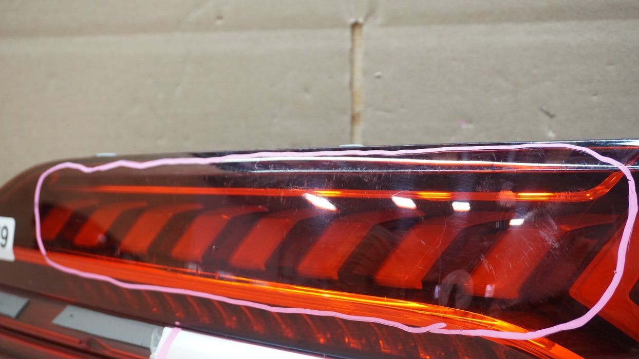 2020-2022 AUDI Q7 REAR RIGHT PASSENGER SIDE TAIL LIGHT LED OEM 20 21 22