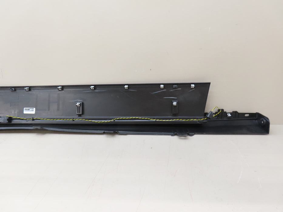2021-2023 FORD MUSTANG MACH-E LEFT ROCKER SKIRT COVER PANEL OEM LJ8B-R10155-AAW