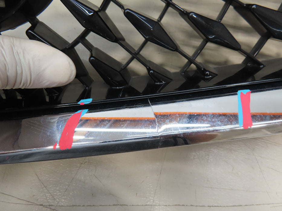 2020-2023 ACURA RDX FRONT UPPER RADIATOR GRILLE GRILL OEM 71120TYAA000