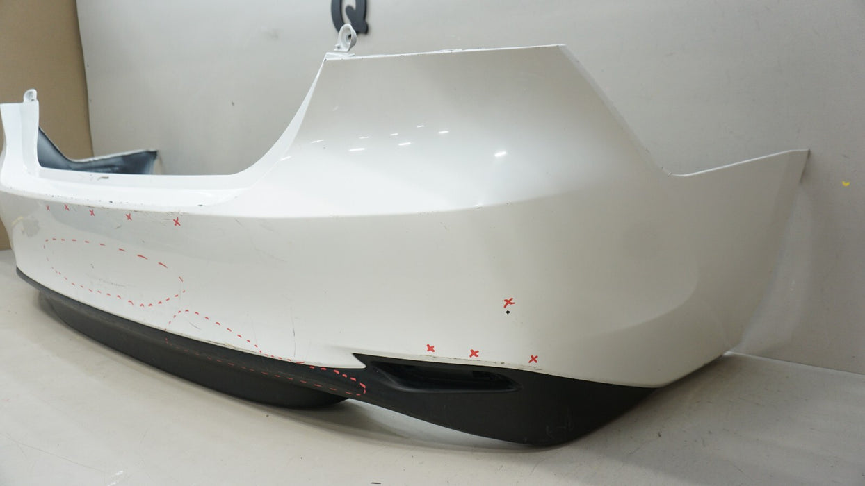 2018-2019 TOYOTA CAMRY REAR BUMPER COVER W/O SENSOR HOLES OEM 52169-06150