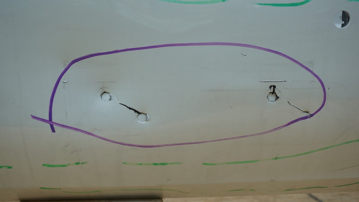 2013-2017 LEXUS LS460 LS600H REAR BUMPER PLASTIC COVER PANEL 52159-50020 OEM