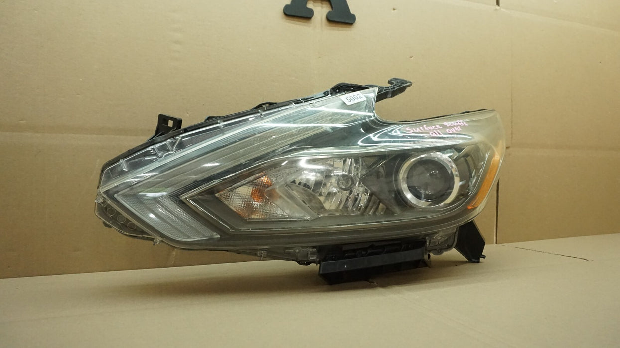 2016-2018 NISSAN ALTIMA FRONT LEFT DRIVER SIDE HEADLIGHT HALOGEN OEM 16 17 18