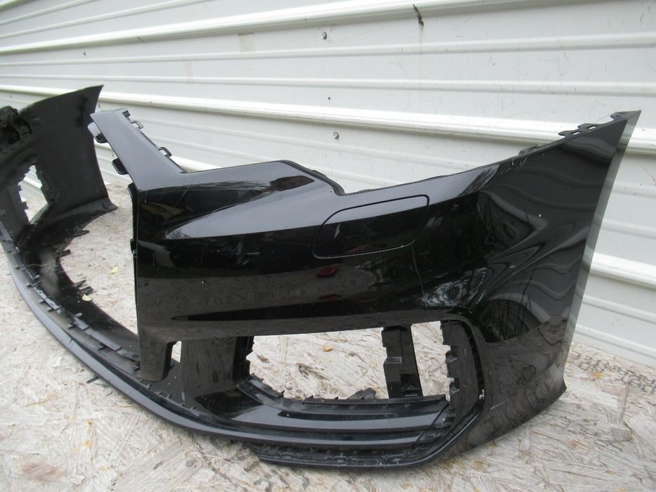 2019-2021 AUDI A6 FRONT BUMPER COVER PANEL BLACK PLASTIC FACTORY 4K0-807-095 OEM