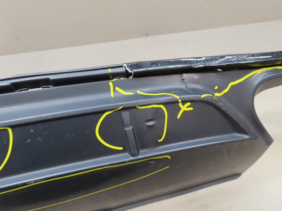 2017-2018 AUDI A4 AVANT S-LINE WAGON REAR LOWER BUMPER VALANCE OEM 8W0807521S