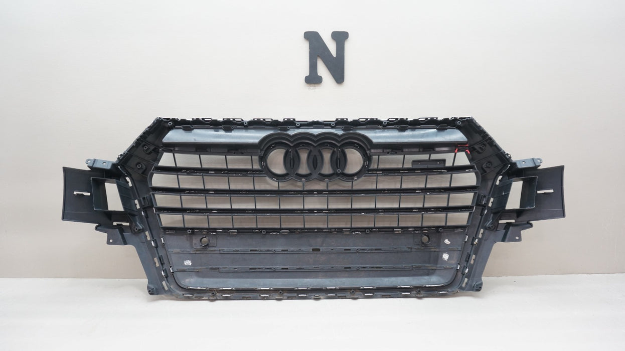 2017-2019 AUDI Q7 S-LINE FRONT BUMPER RADIATOR GRILLE OEM 4M0853651