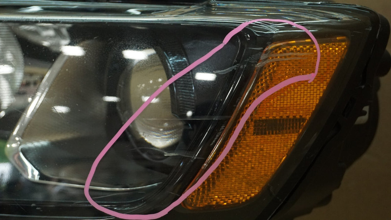 2017-2021 JEEP GRAND CHEROKEE FRONT LEFT DRIVER SIDE HEADLIGHT HALOGEN OEM