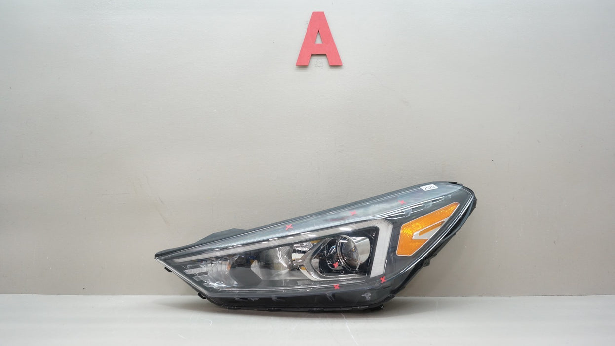 2019-2021 HYUNDAI TUCSON FRONT LEFT DRIVERS SIDE HALOGEN HEADLIGHT OEM