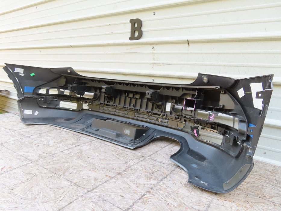 2016-2018 AUDI Q3 S-LINE REAR BUMPER COVER PANEL W/ LOWER VALANCE OEM 8U0807385C