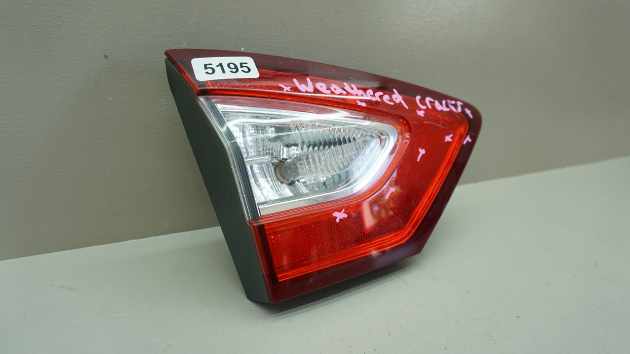 2013-2016 FORD FUSION REAR LEFT DRIVER INNER TAIL LIGHT LAMP OEM DS73-13A603-AD