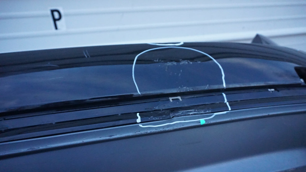 2017-2019 AUDI A4 S-LINE REAR BUMPER COVER PANEL OEM 8W5807511J