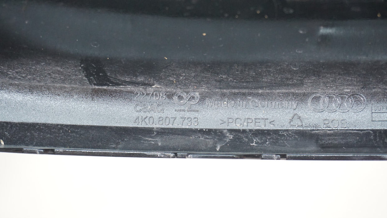 2020-2023 AUDI A6 ALLROAD FRONT LOWER BUMPER TRIM COVER PANEL OEM 4K0807733