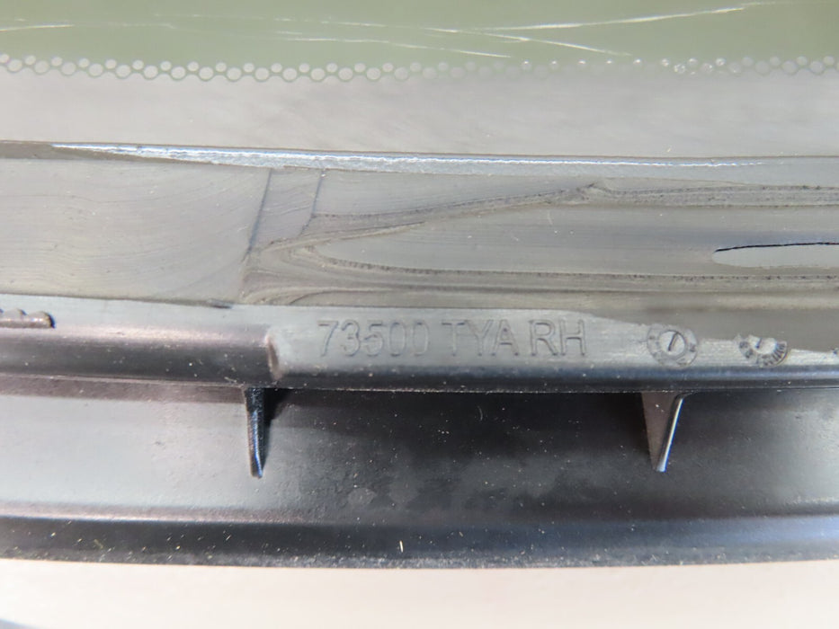 2022 ACURA MDX REAR RIGHT PASSENGER SIDE QUARTER WINDOW GLASS OEM 73500-TYA