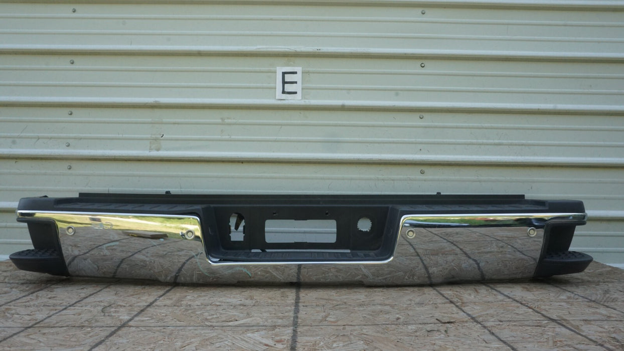 2014-2018 CHEVROLET SILVERADO REAR BUMPER PLASTIC COVER SHELL PANEL FACTORY OEM