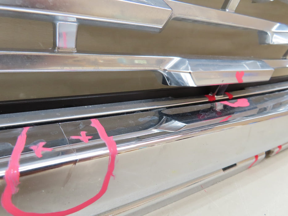 2018-2020 GMC YUKON XL DENALI FRONT UPPER BUMPER GRILLE GRILL OEM 84722260