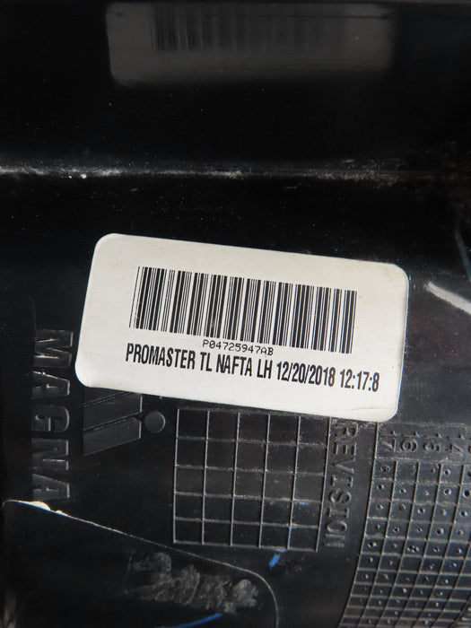 2014-2023 RAM PROMASTER CARGO VAN LEFT DRIVER SIDE TAIL LIGHT OEM