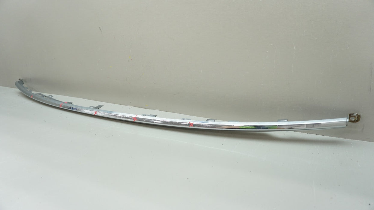 2014-2020 DODGE DURANGO FRONT BUMPER CENTER MOLDING TRIM CHROME 05113729AB OEM