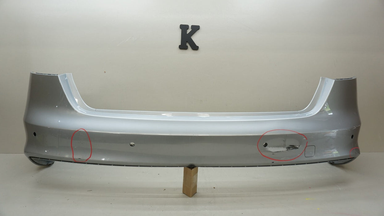 2013-2015 AUDI A4 QUATTRO S-LINE SEDAN REAR BUMPER COVER OEM 8K5807511 13 14 15