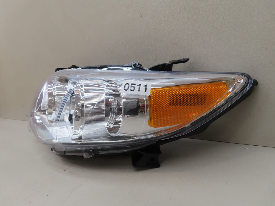 2011 2012 2013 TOYOTA COROLLA FRONT LEFT DRIVER HEADLIGHT CAPA L24535879
