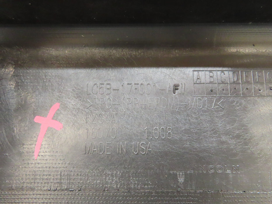 2020 2021 LINCOLN AVIATOR REAR BUMPER COVER OEM LC5B-17F001