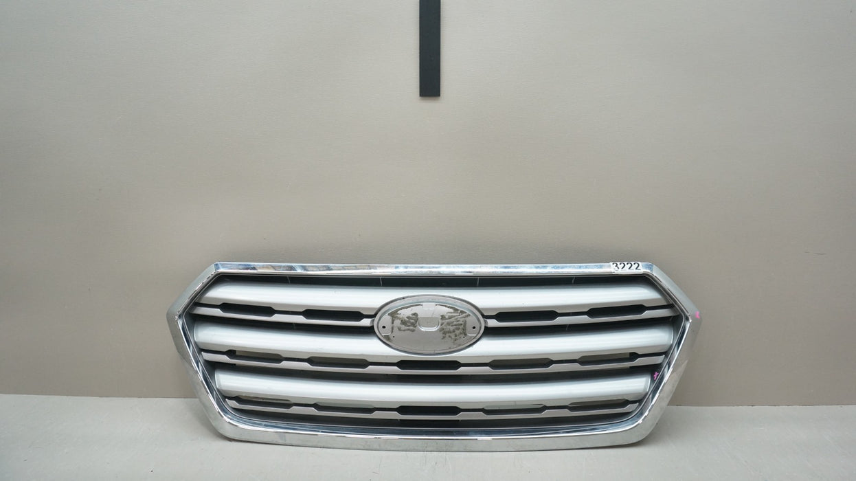 2015-2017 SUBARU OUTBACK FRONT GRILLE GRILL CHROME MOLDING OEM 91121AL05A