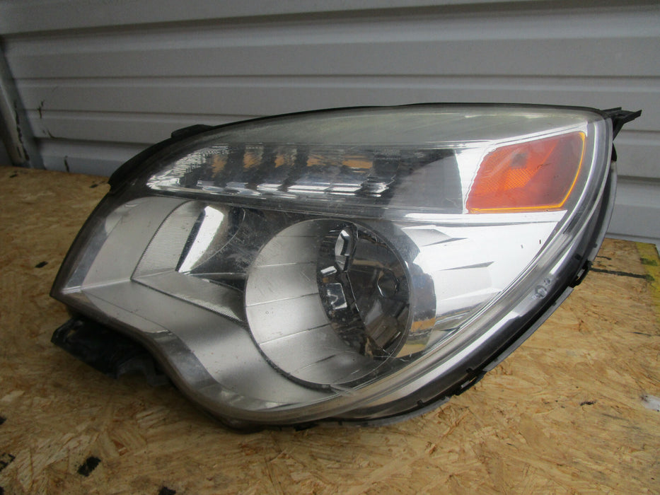 10 11 12 13 14 15 CHEVROLET EQUINOX LEFT FRONT HALOGEN HEADLIGHT OEM