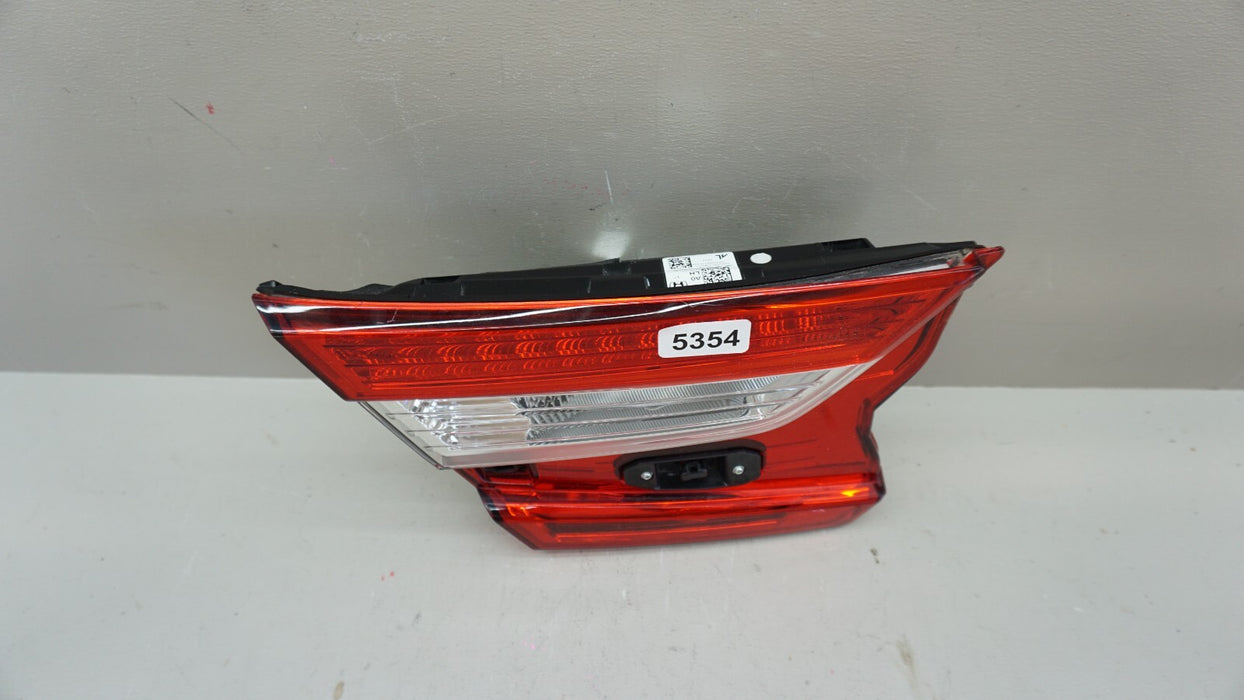 2018-2019 HONDA ACCORD REAR LEFT SIDE INNER TAIL LIGHT LAMP OEM 34155-TVA-A013
