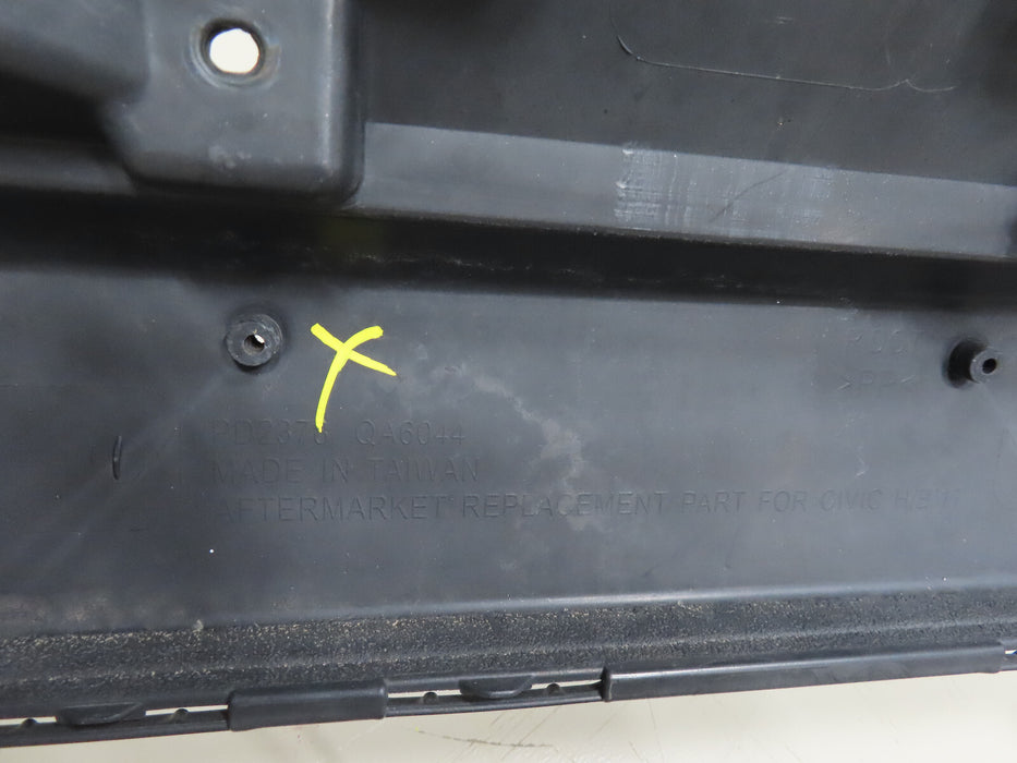 2016 2017 2018 HONDA CIVIC FRONT BUMPER COVER AFTERMARKET TONG YANG