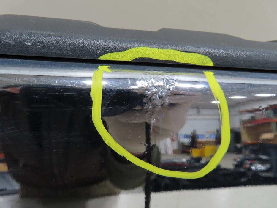 2014 2015 2016 2017 2018 SILVERADO SIERRA REAR BUMPER CHROME ORIGINAL OEM