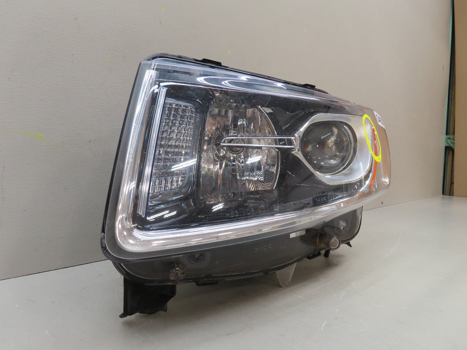 2014 2015 2016 JEEP GRAND CHEROKEE FRONT LEFT DRIVER HEADLIGHT HALOGEN OEM