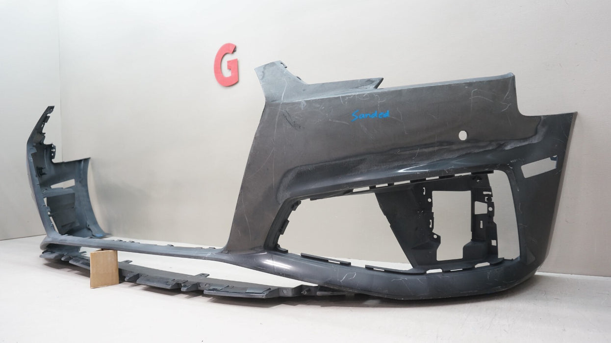 2017-2019 AUDI A4 S4 S-LINE B9 FRONT BUMPER COVER PANEL OEM 8W0807437AB
