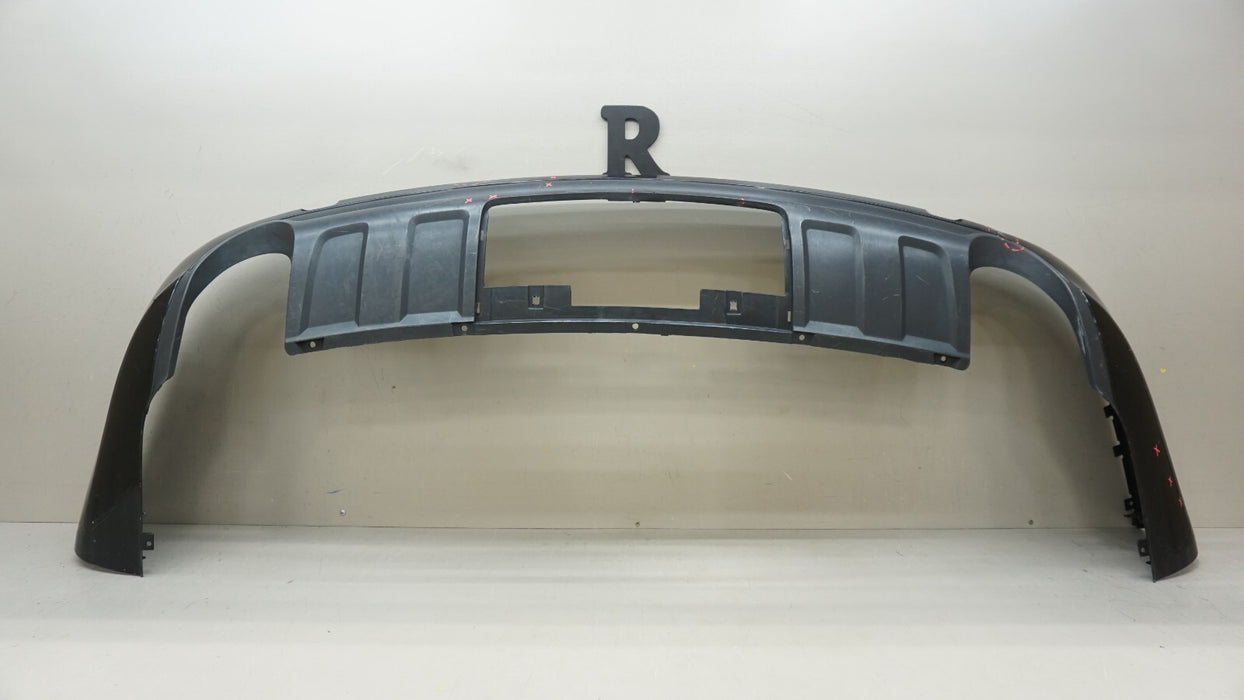 2010-2015 AUDI Q7 REAR LOWER BUMPER COVER PANEL W/ SENSOR HOLE OEM 4L0807521AH