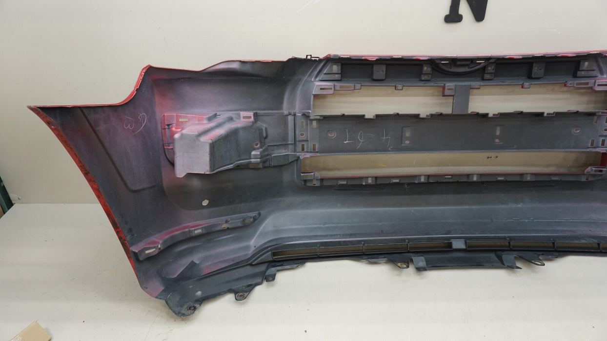 2014-2018 TOYOTA 4RUNNER 4-RUNNER LIMITED RED FRONT BUMPER COVER OEM 52119-35140