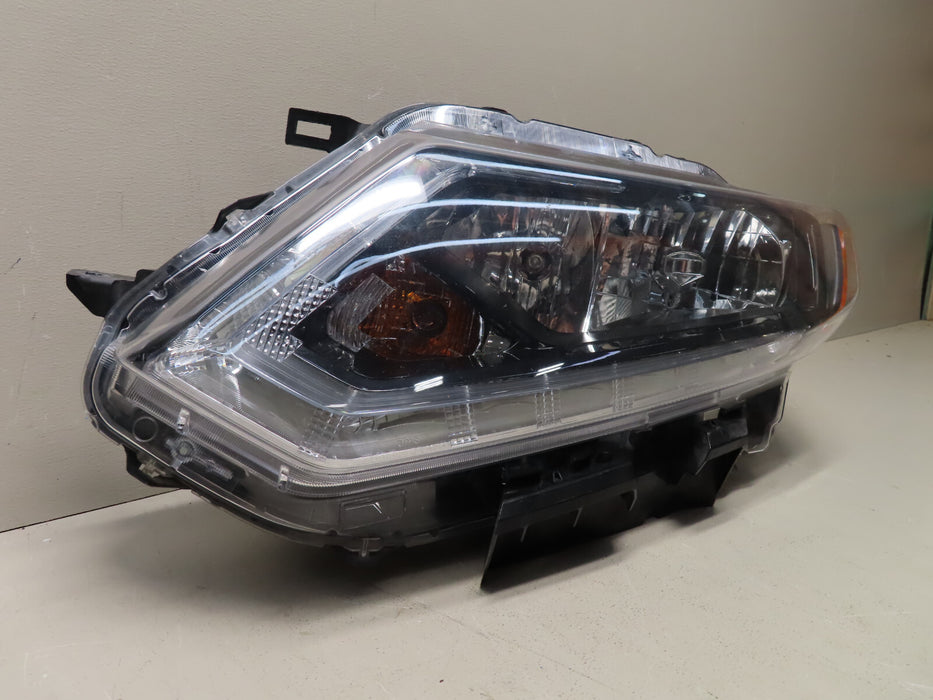 2014 2015 2016 NISSAN ROGUE LEFT HALOGEN W/LED HEADLIGHT LAMP OEM