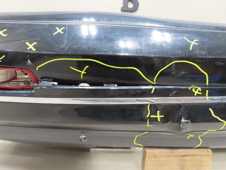2010-2015 AUDI Q7 REAR BUMPER W/LOWER VALANCE COVER OEM P/N 4L0807511G
