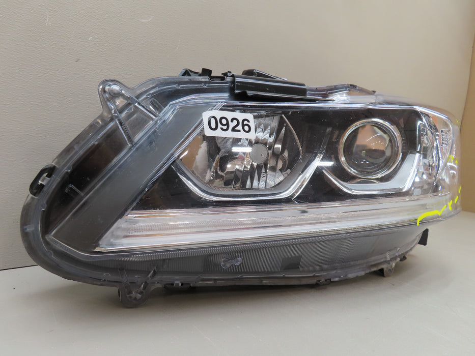 2016 2017 HONDA ACCORD FRONT LEFT DRIVER SIDE HEADLIGHT HALOGEN OEM
