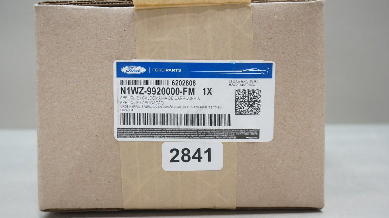 2023-2025 FORD RANGER XLT RIGHT SIDE FENDER VENT EMBLEM OEM N1WZ-9920000